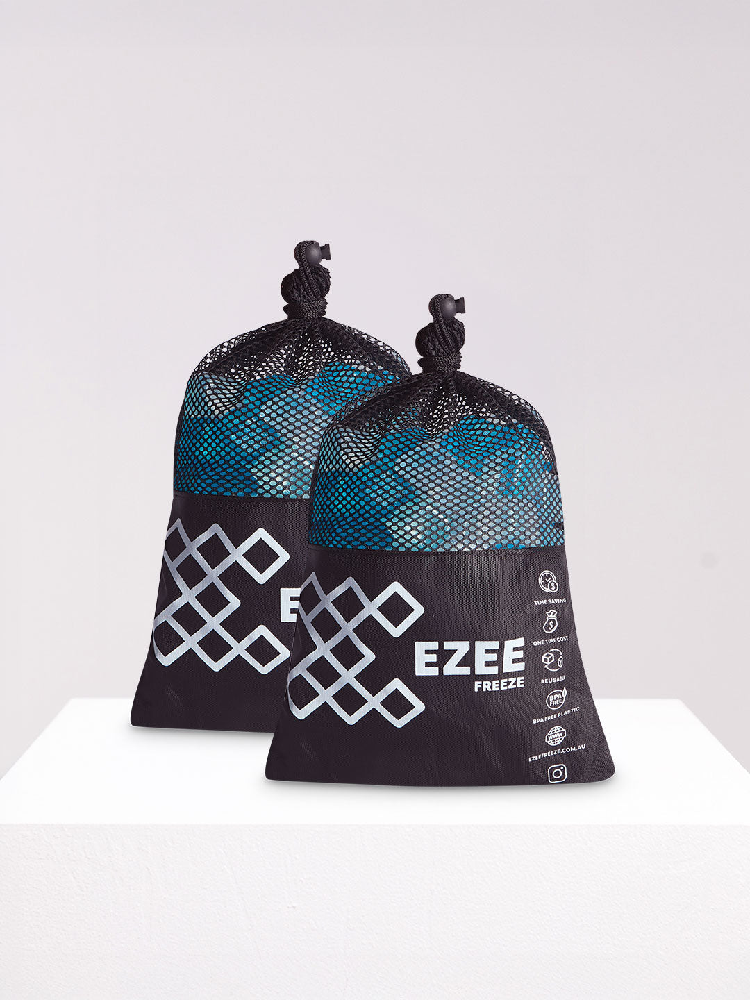 Mini Freeze Blue Ice - 1.8kg Black Bag