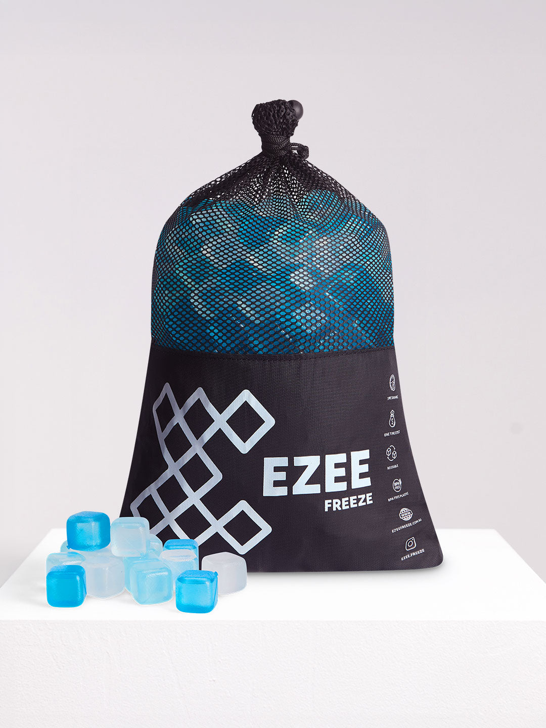 Mega Freeze Blue Ice - 5kg Black Bag