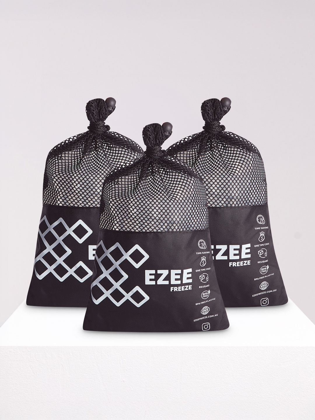 Mini Freeze Clear Ice - 1.8kg Black Bag