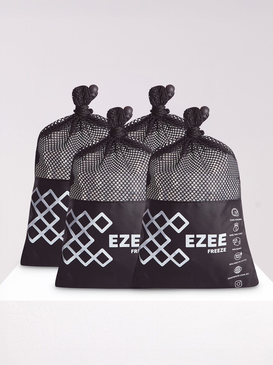 Mini Freeze Clear Ice - 1.8kg Black Bag