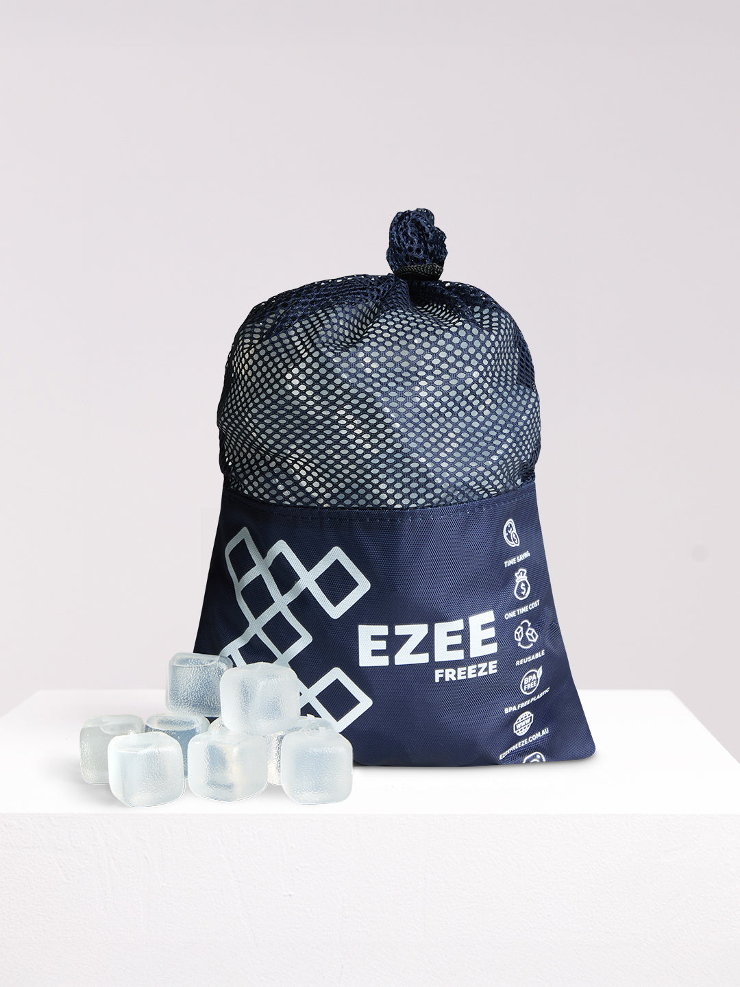Mini Freeze Clear - 1.8kg Navy Bag
