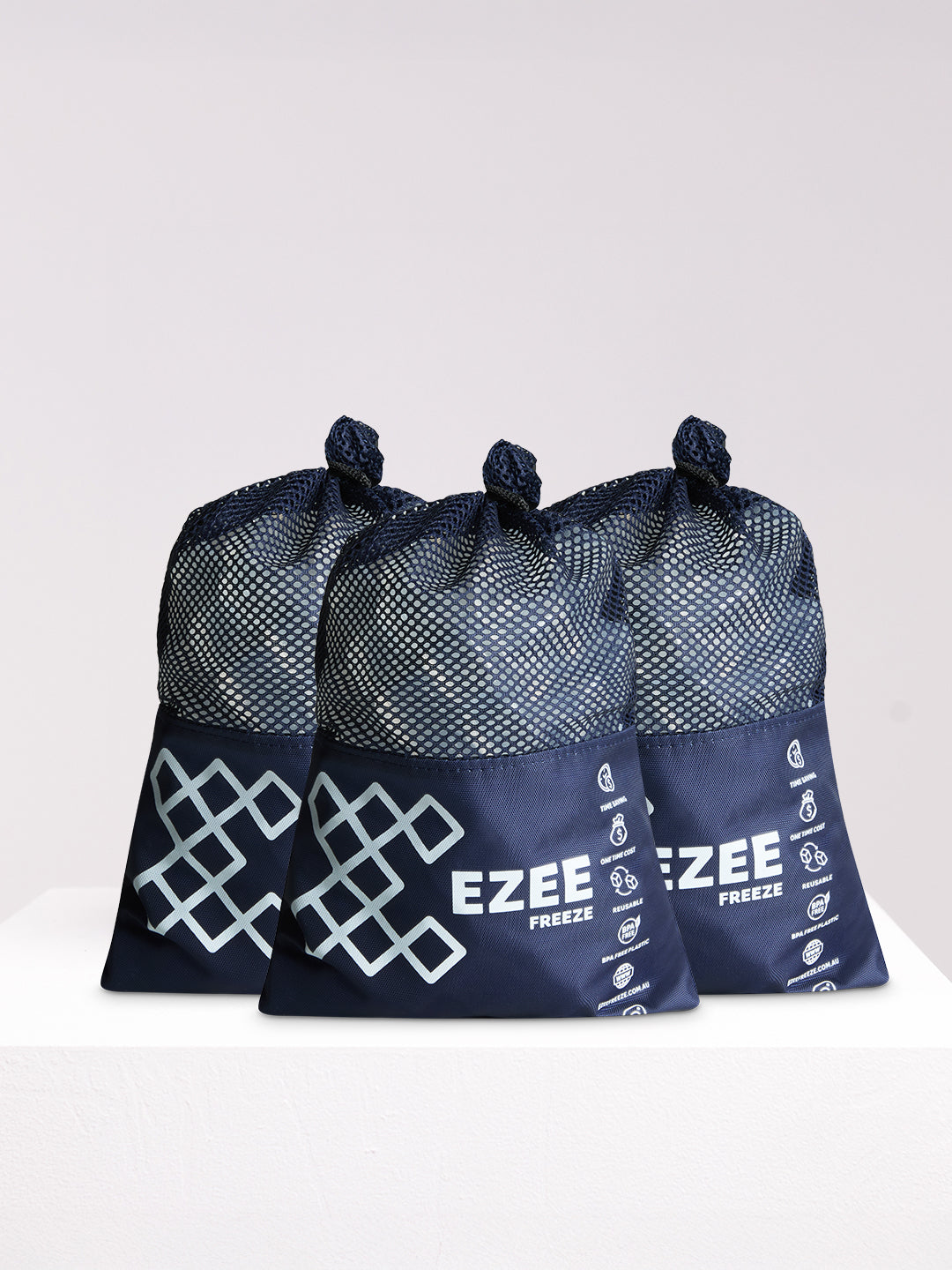 Mini Freeze Clear Ice - 1.8kg Navy Bag