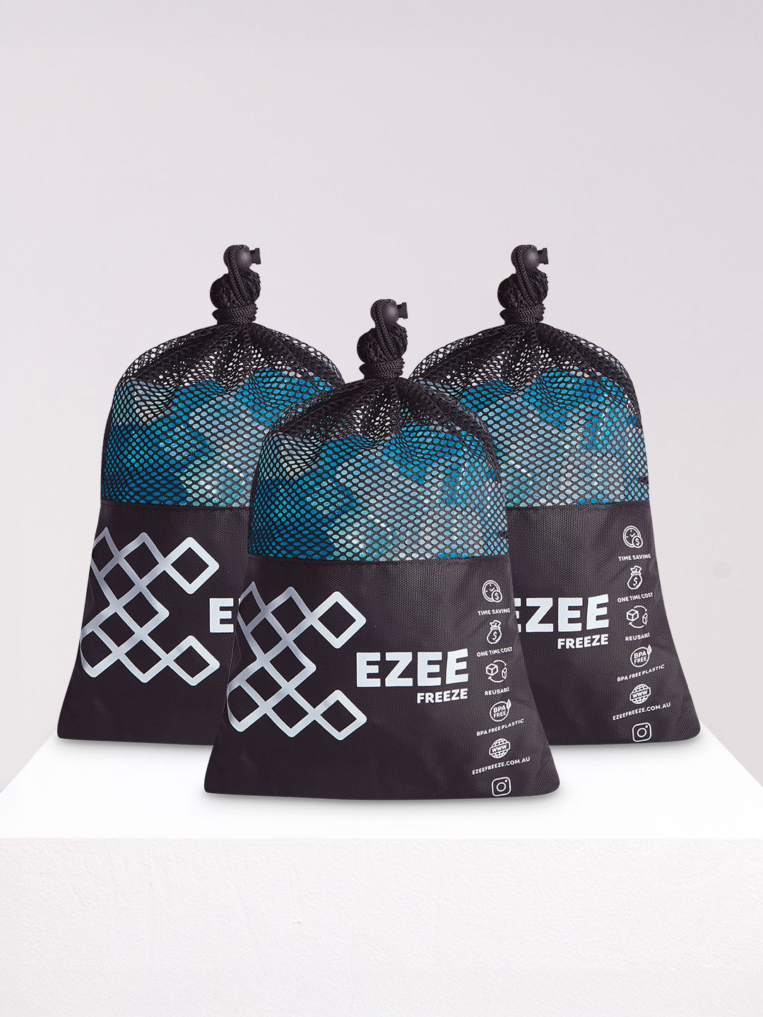 Mini Freeze Blue Ice - 1.8kg Black Bag