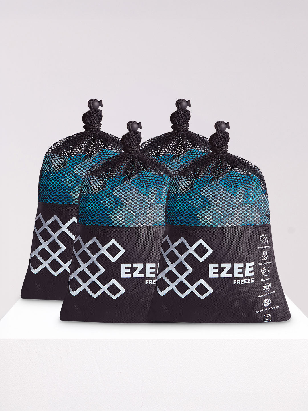 Mini Freeze Blue Ice - 1.8kg Black Bag