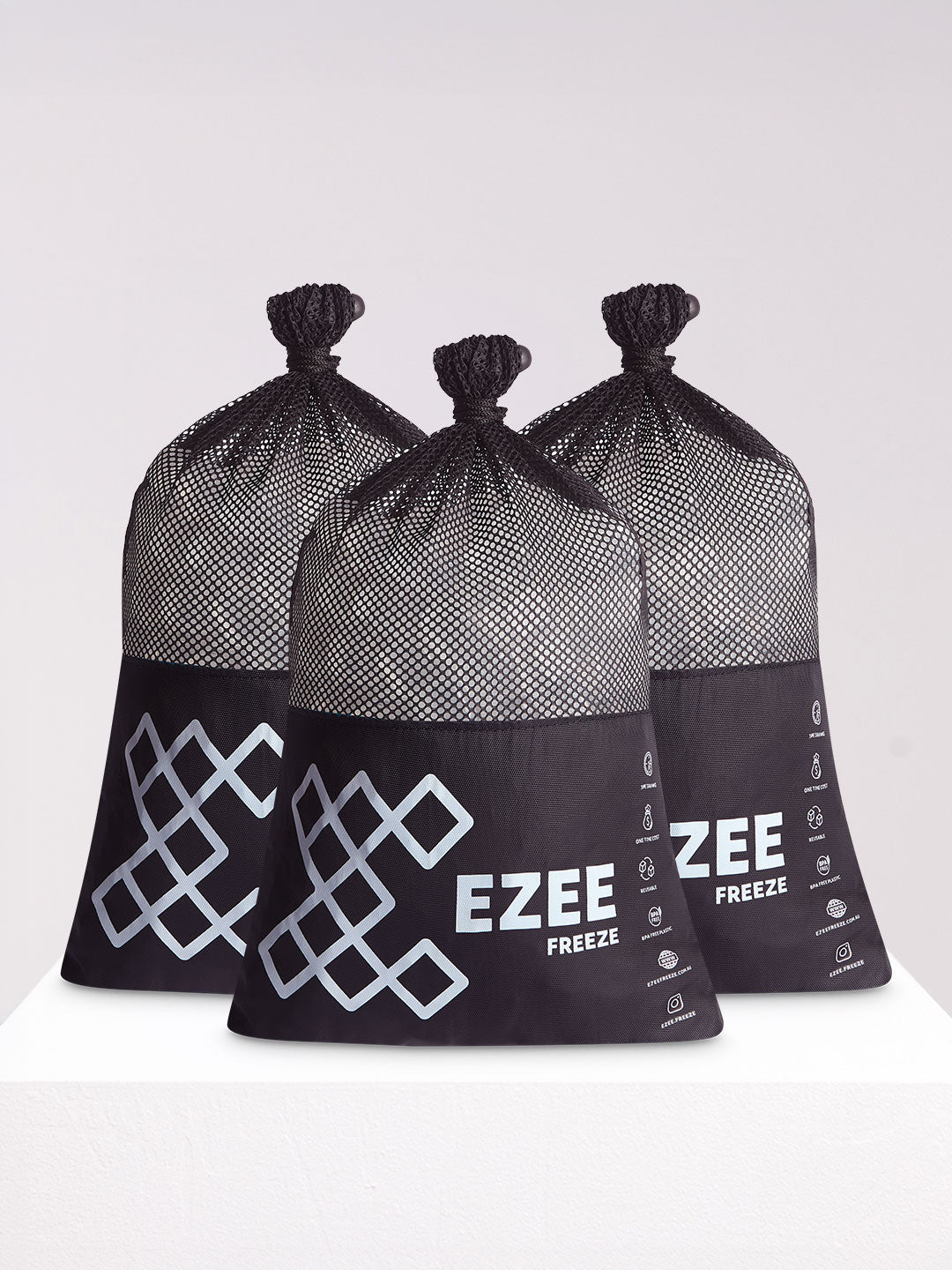 Mega Freeze Clear Ice - 5kg Black Bag