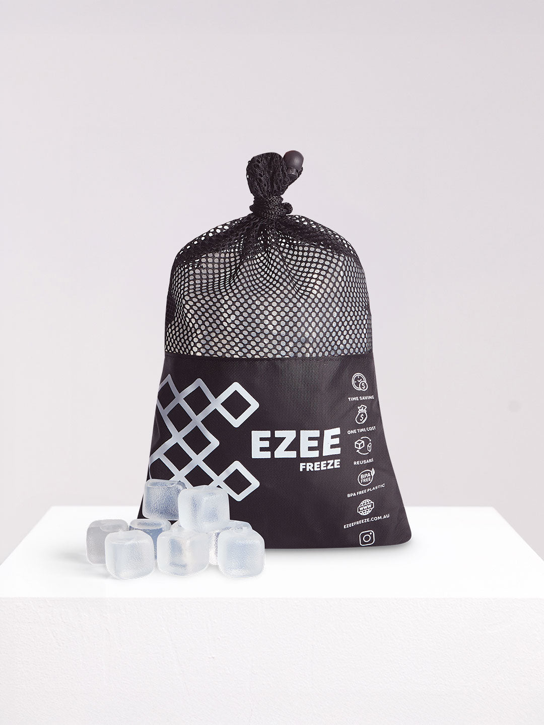 Mini Freeze Clear Ice - 1.8kg Black Bag