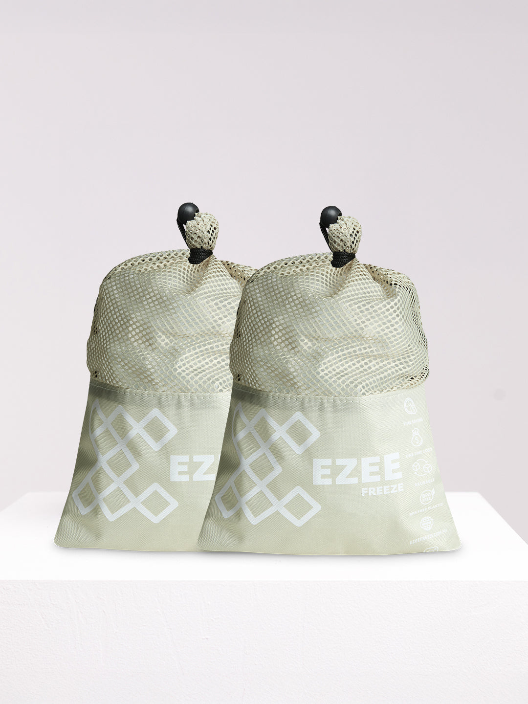 Mini Freeze Clear Ice - 1.8kg Tan Bag