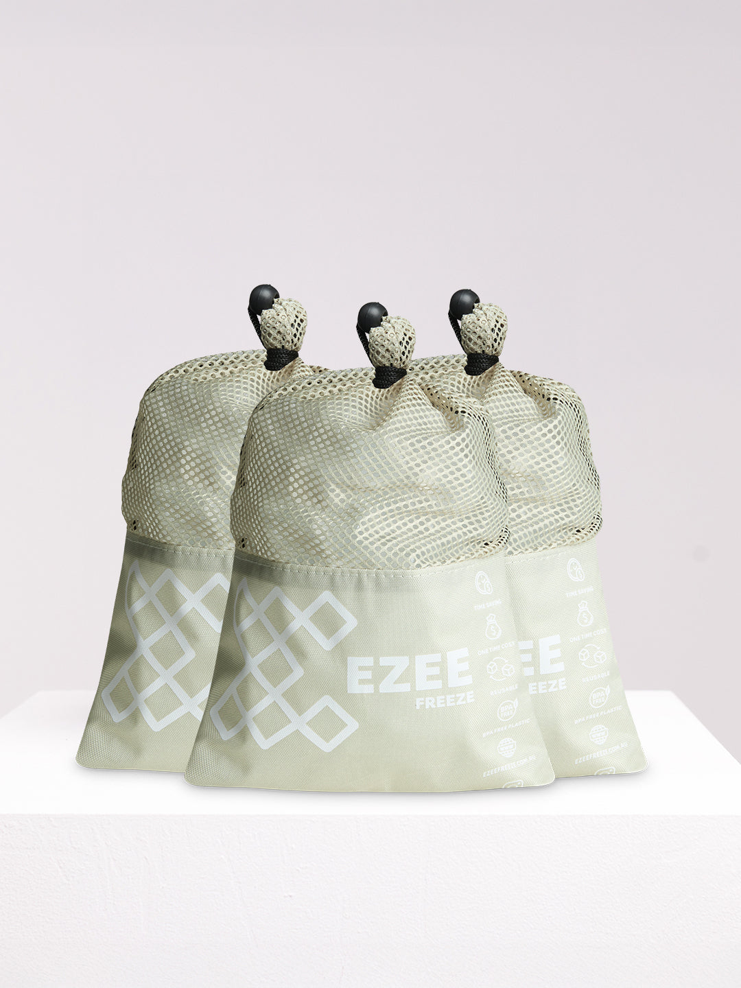 Mini Freeze Clear Ice - 1.8kg Tan Bag