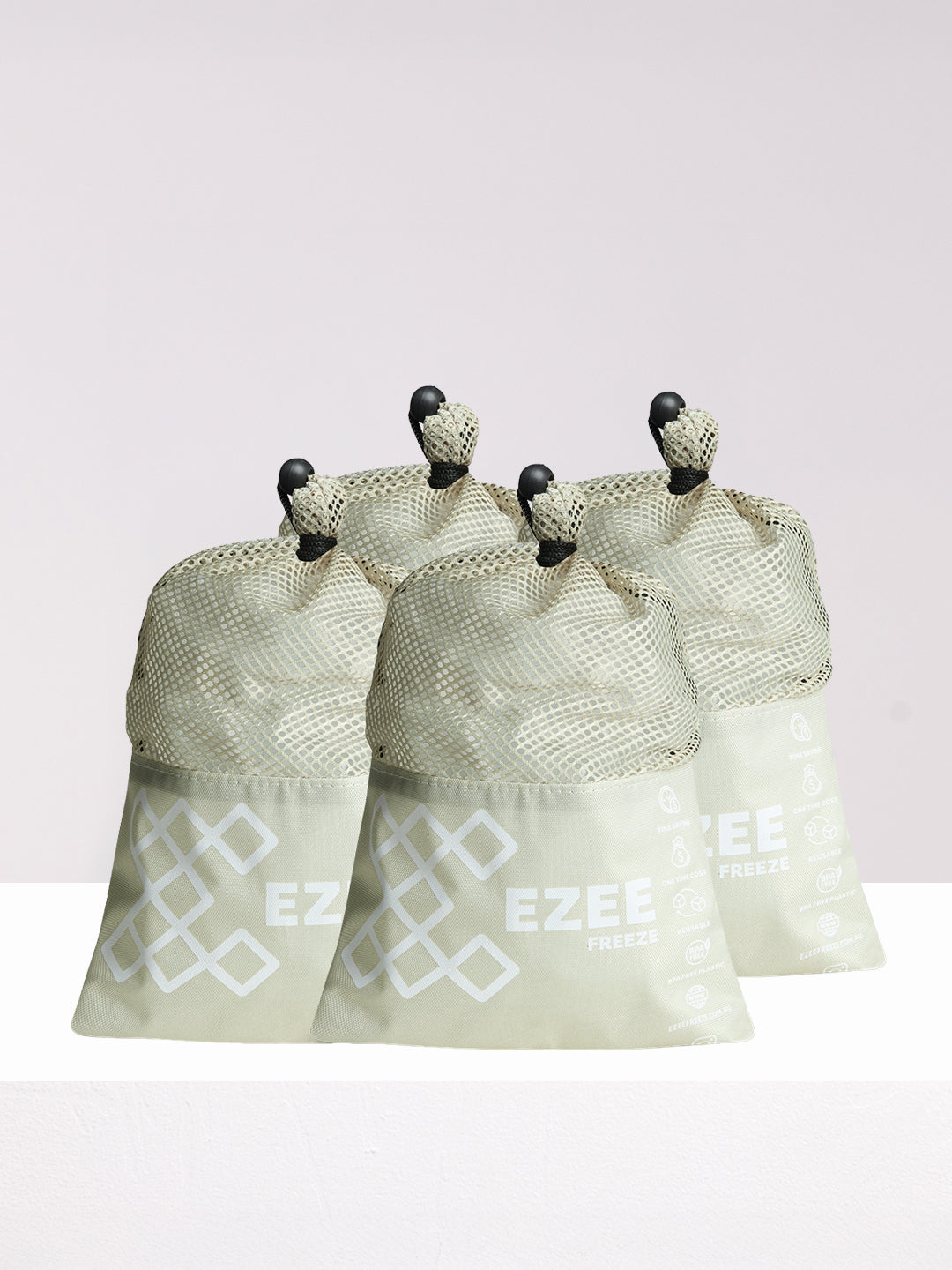 Mini Freeze Clear Ice - 1.8kg Tan Bag